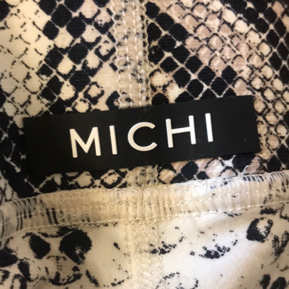 Michi Tigress White Python Snakeskin Matching Set - image 4